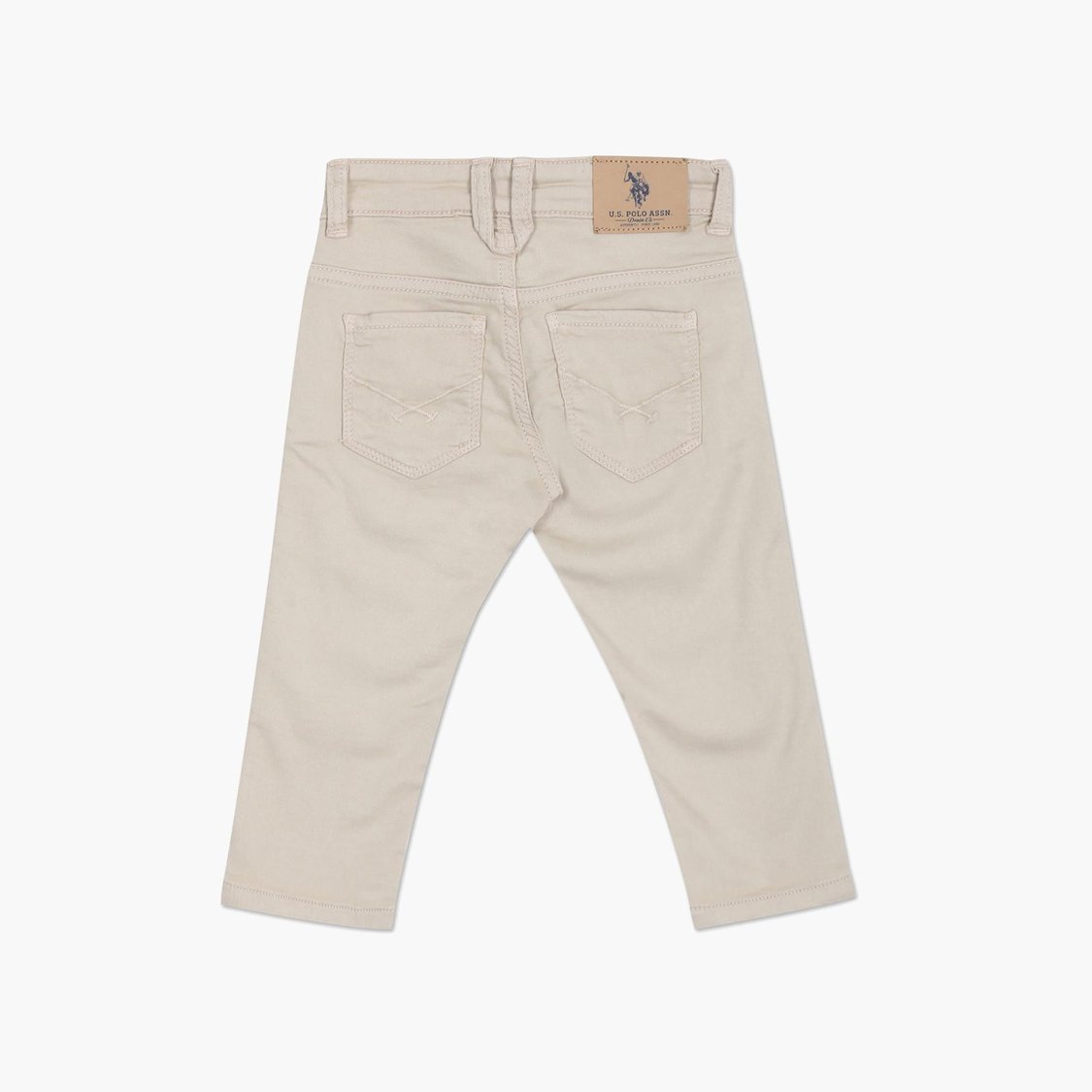 U.S. POLO ASSN. KIDS Boys Solid Slim Fit Jeans