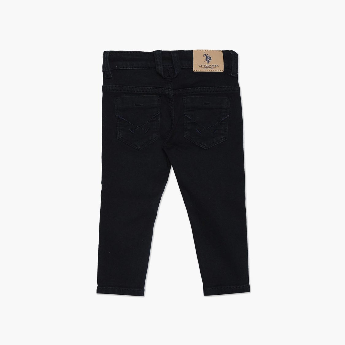 U.S. POLO ASSN. KIDS Boys Dark-Washed Skinny Fit Jeans