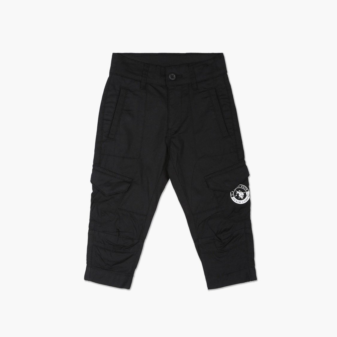 U.S. POLO ASSN. KIDS Boys Solid Cargos