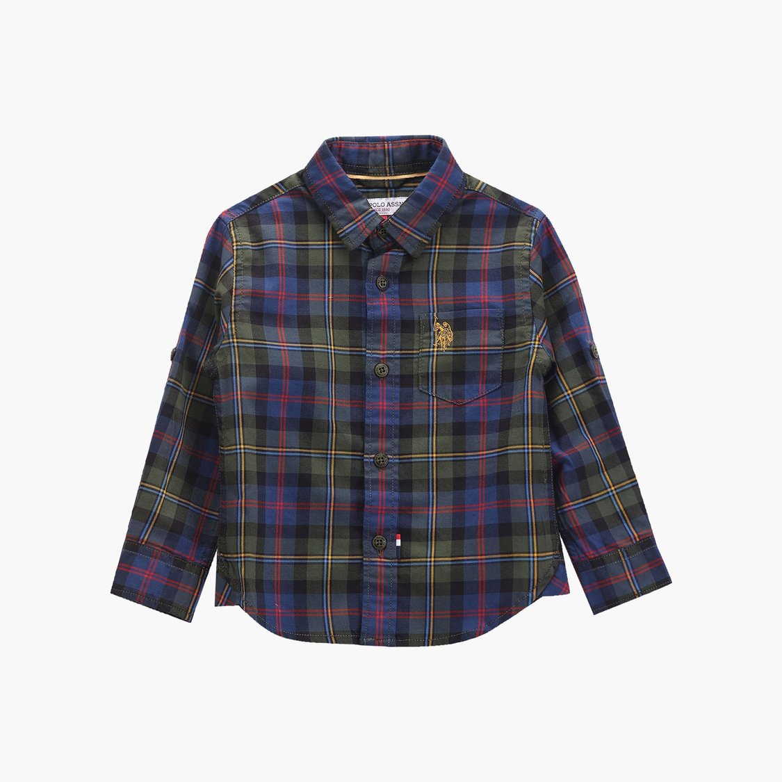 U.S. POLO ASSN. KIDS Boys Checked Shirt