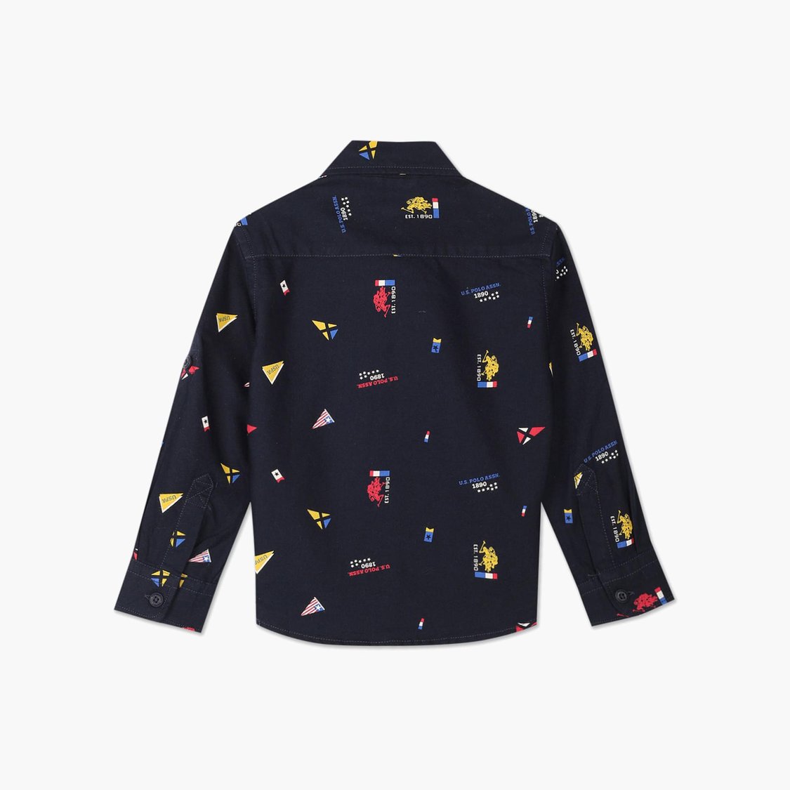 U.S. POLO ASSN. KIDS Boys Printed Shirt