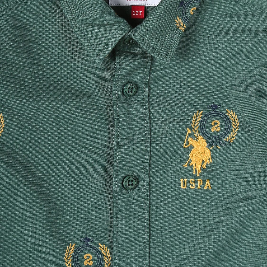 U.S. POLO ASSN. KIDS Boys Printed Shirt