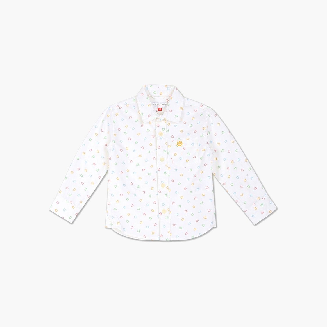 U.S. POLO ASSN. KIDS Boys Printed Shirt