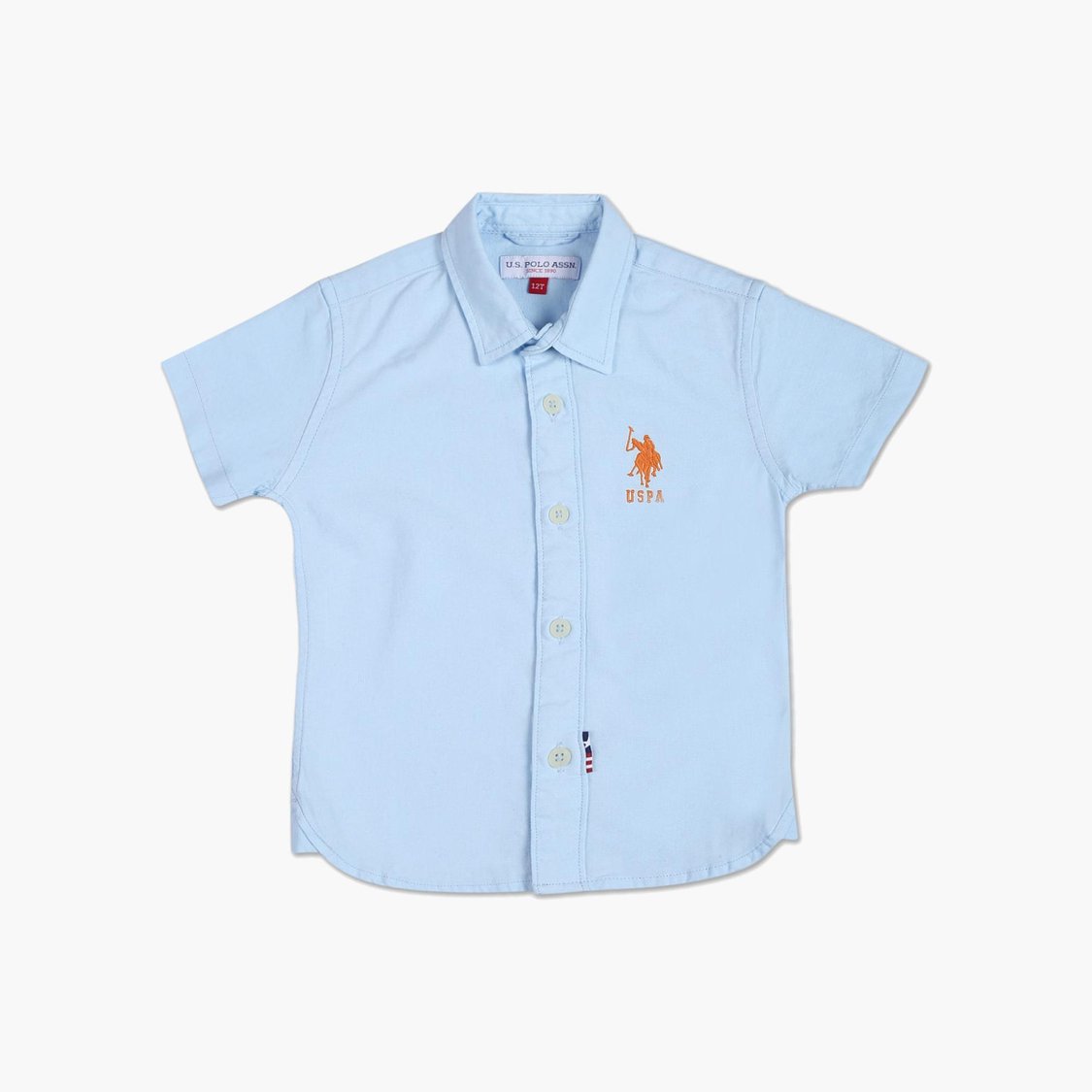U.S. POLO ASSN. KIDS Boys Solid Shirt