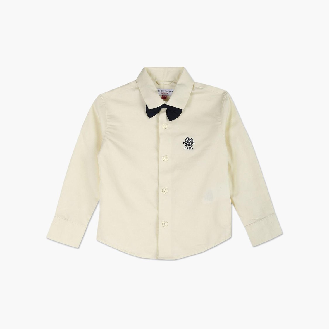 U.S. POLO ASSN. KIDS Boys Solid Regular Fit Shirt