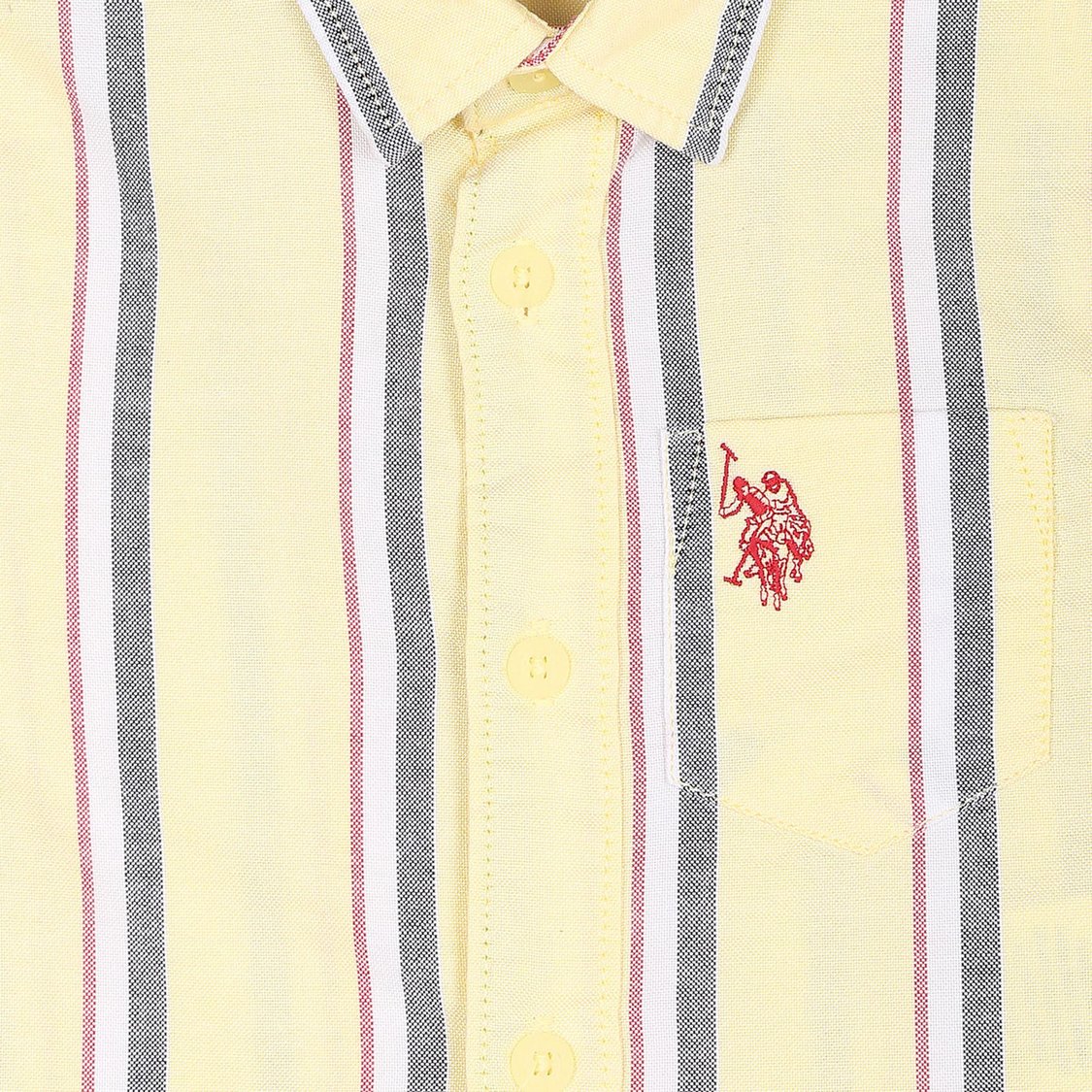 U.S. POLO ASSN. KIDS Boys Striped Shirt