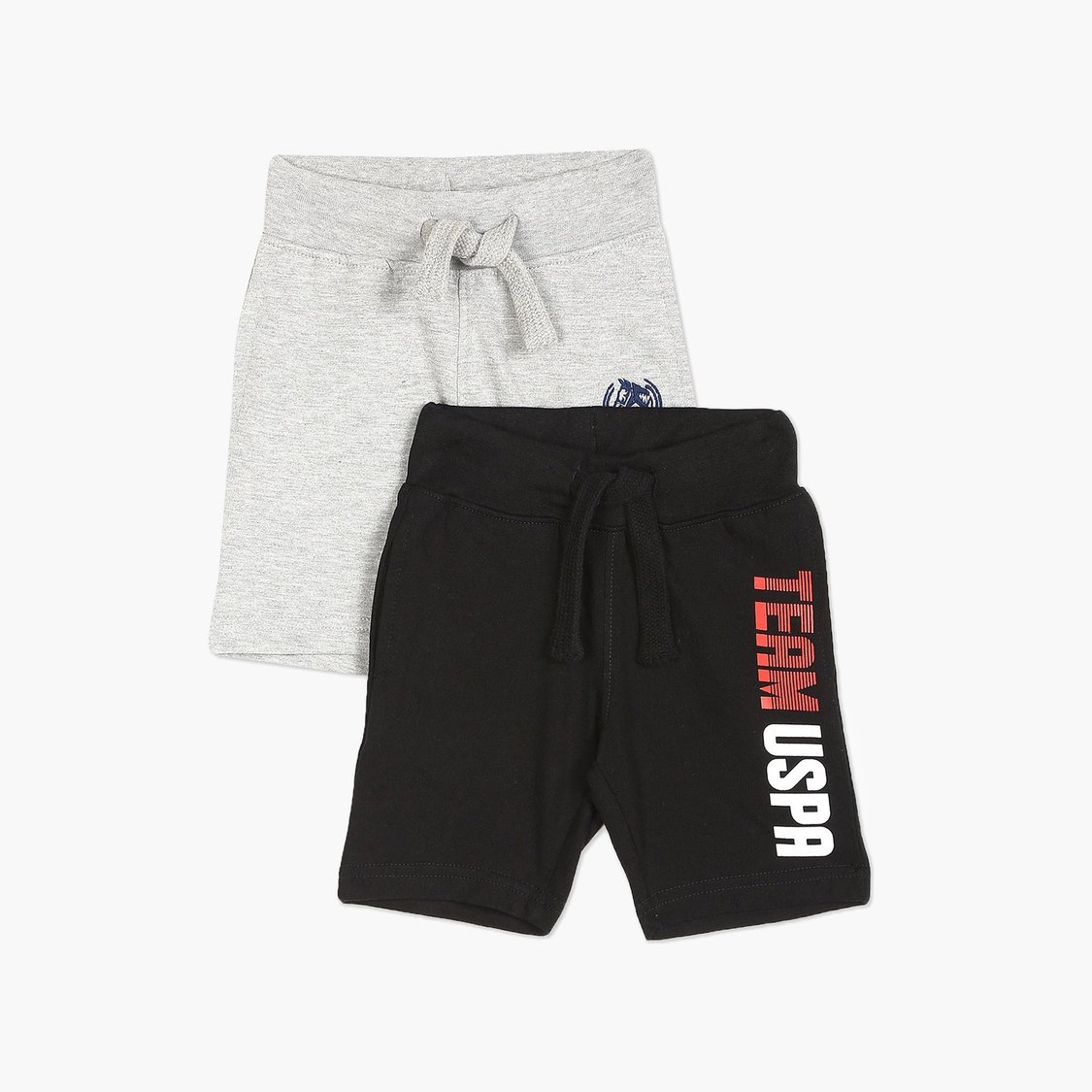 U.S. POLO ASSN. Boys Elasticized Waist Shorts - Pack Of 2