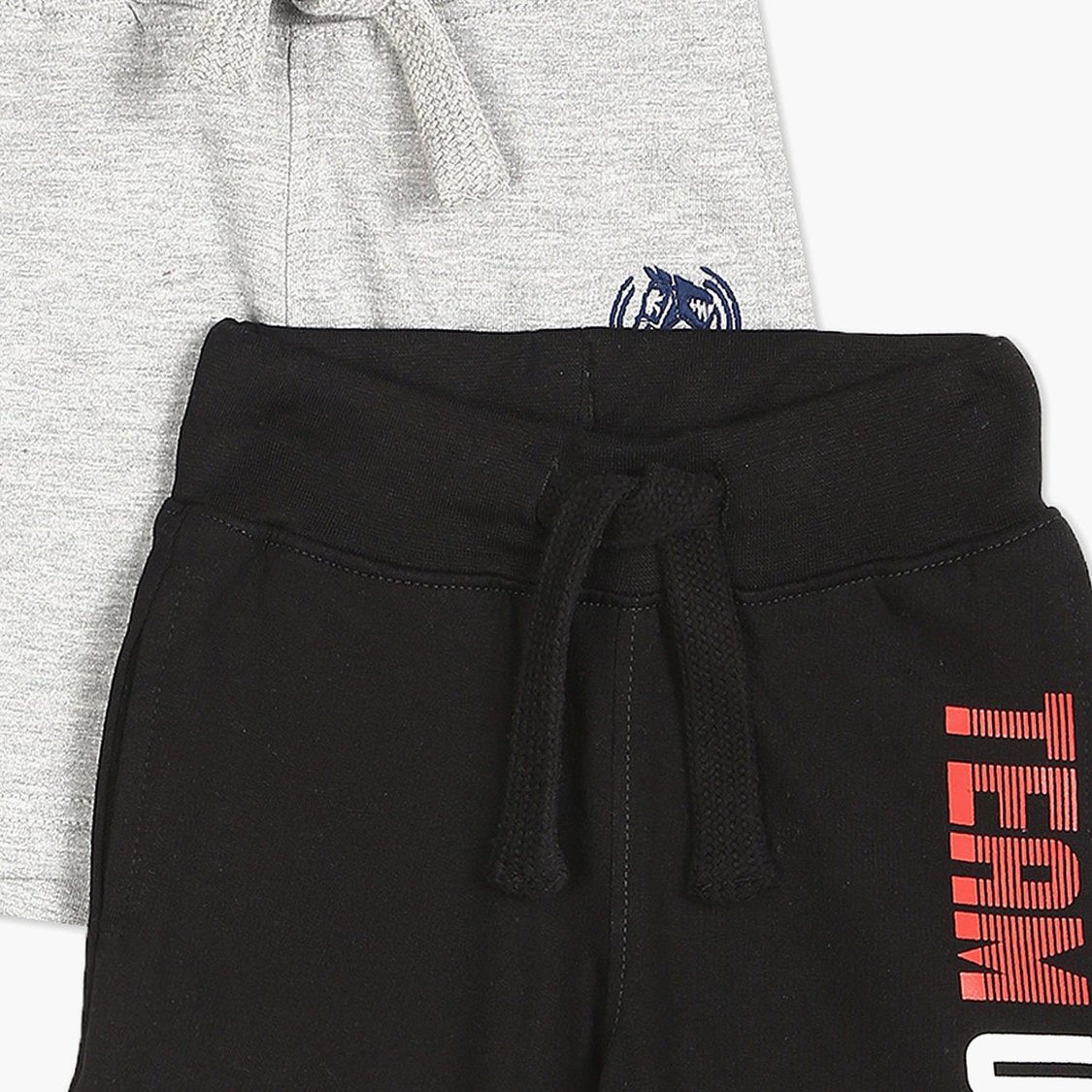 U.S. POLO ASSN. Boys Elasticized Waist Shorts - Pack Of 2