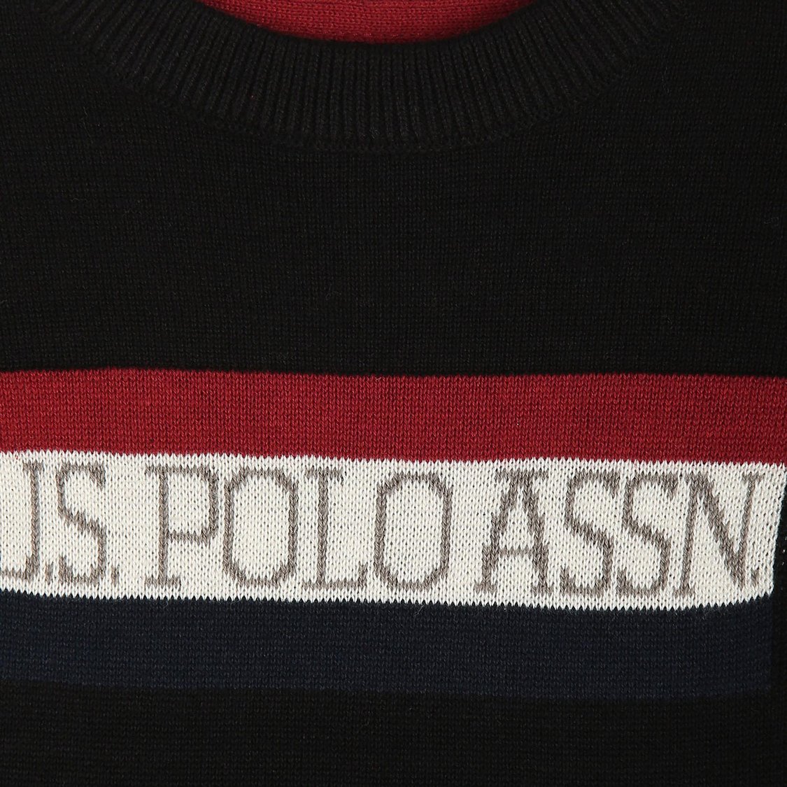 U.S. POLO ASSN. KIDS Boys Woven Sweater