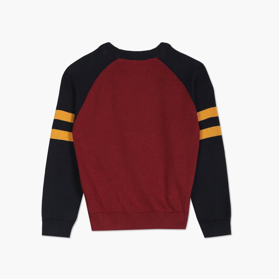 U.S. POLO ASSN. KIDS Boys Colourblocked Sweater