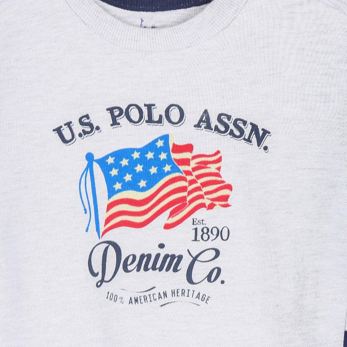U.S. POLO ASSN. KIDS Boys Colourblocked Sweatshirt