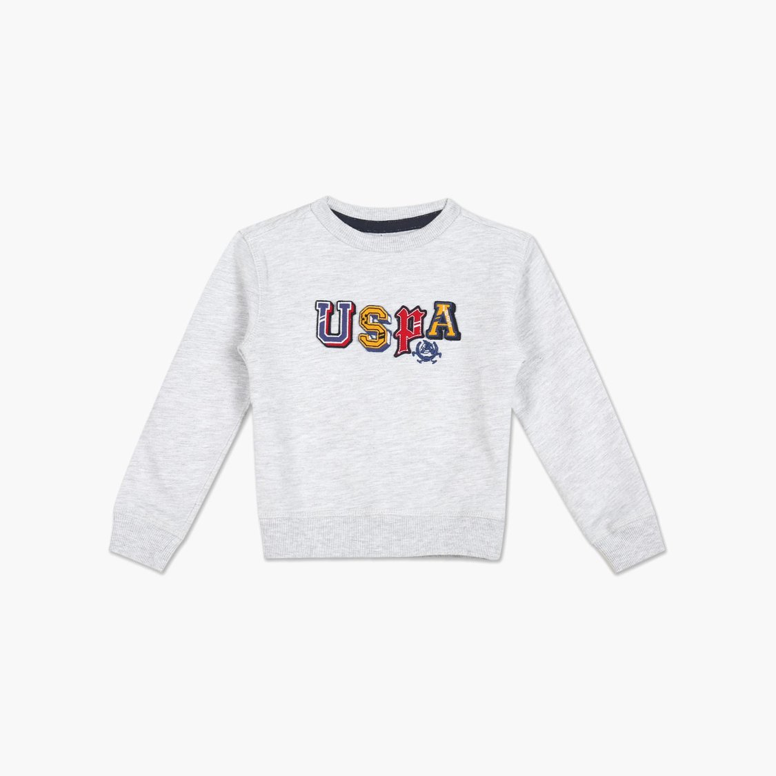U.S. POLO ASSN. KIDS Boys Applique Logo Sweatshirt
