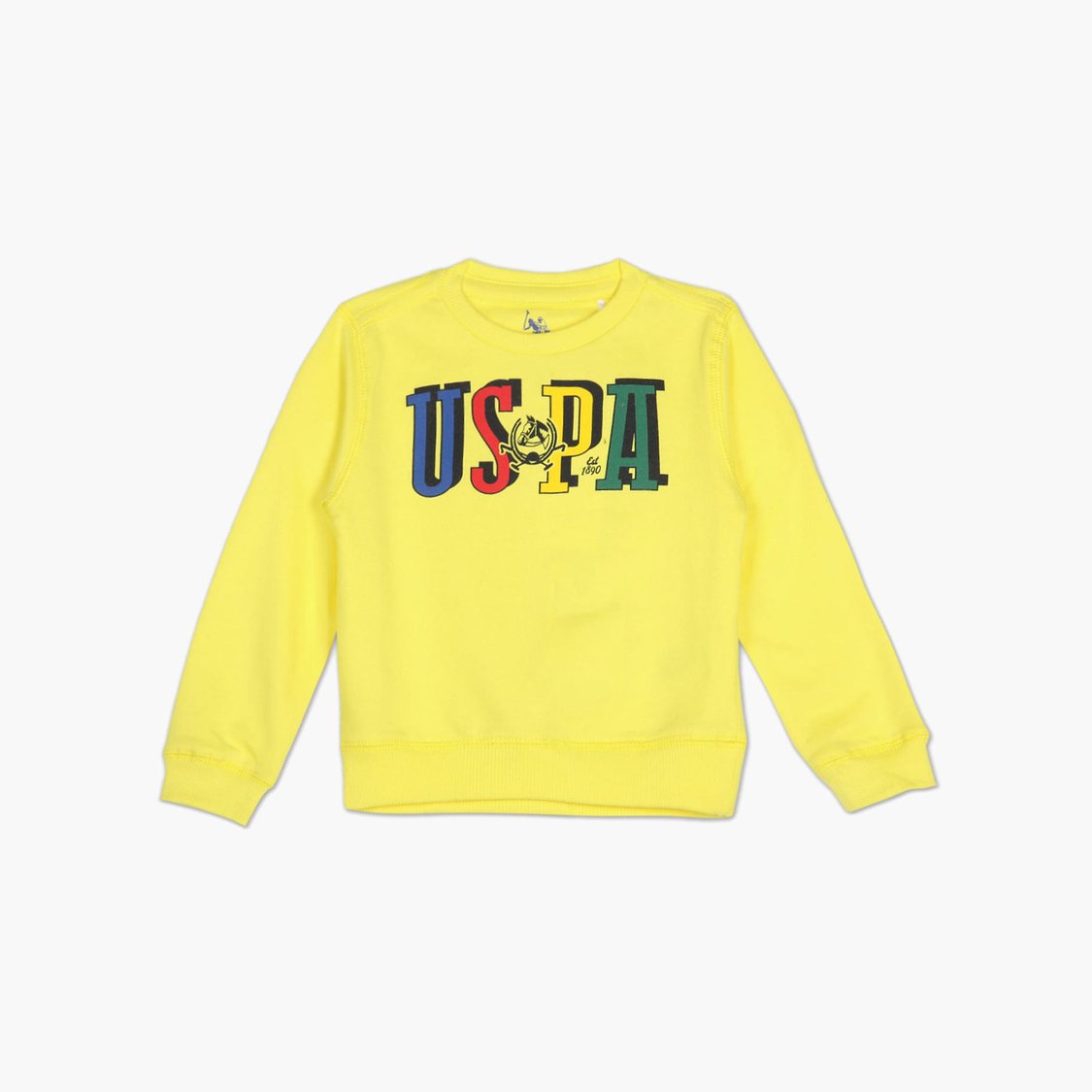 U.S. POLO ASSN. KIDS Boys Brand Printed Sweatshirt