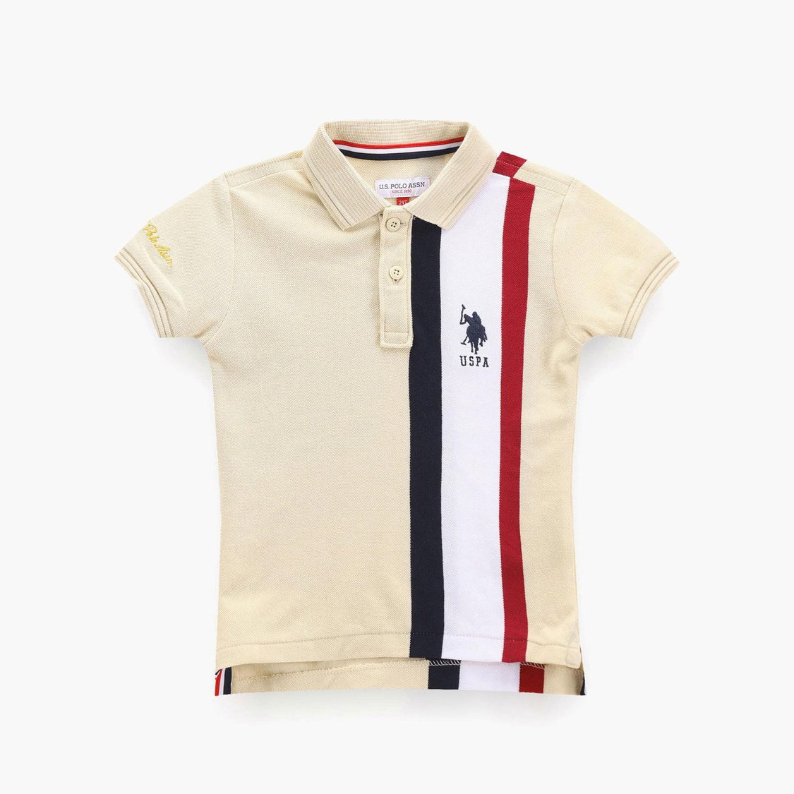 Buy POLO KIDS Boys Striped Polo T-shirt from POLO