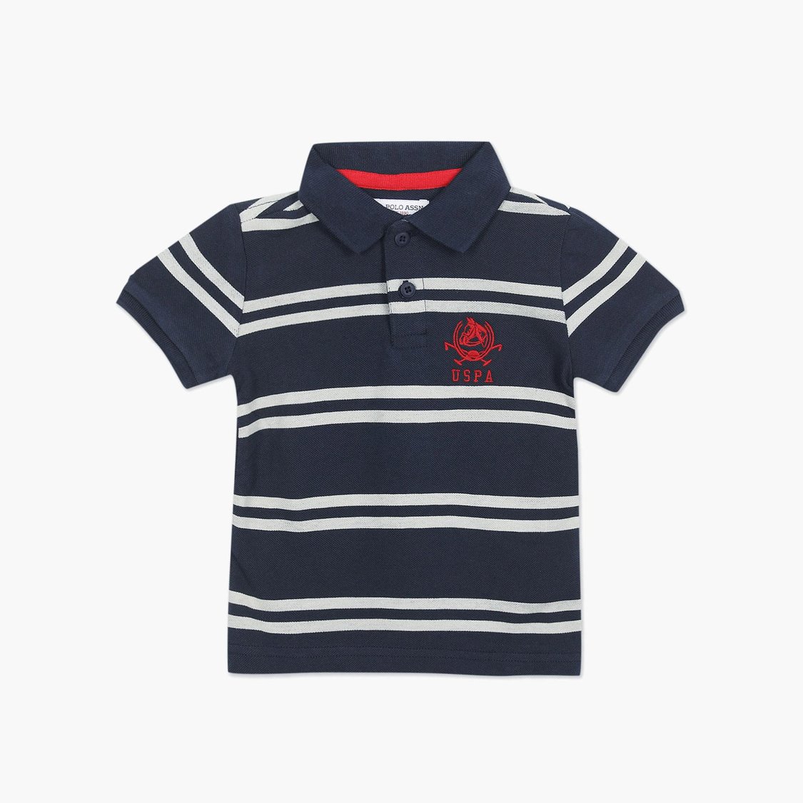 U.S. POLO ASSN. KIDS Boys Striped Polo T-Shirt