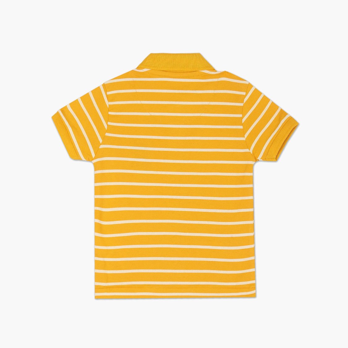 U.S. POLO ASSN. KIDS Boys Striped Regular Fit Polo T-shirt