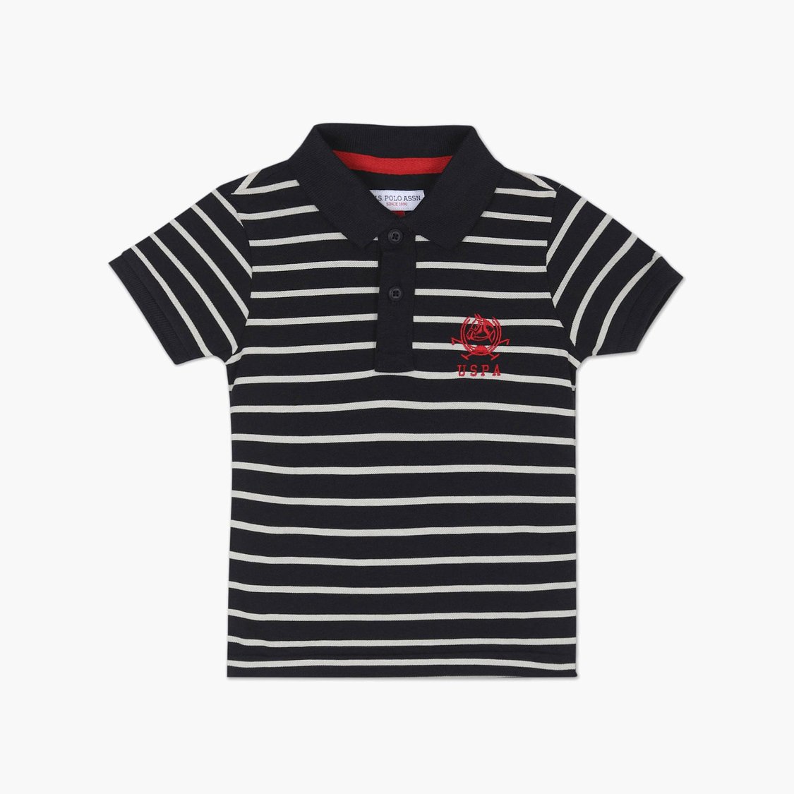 U.S. POLO ASSN. KIDS Boys Striped T-shirt