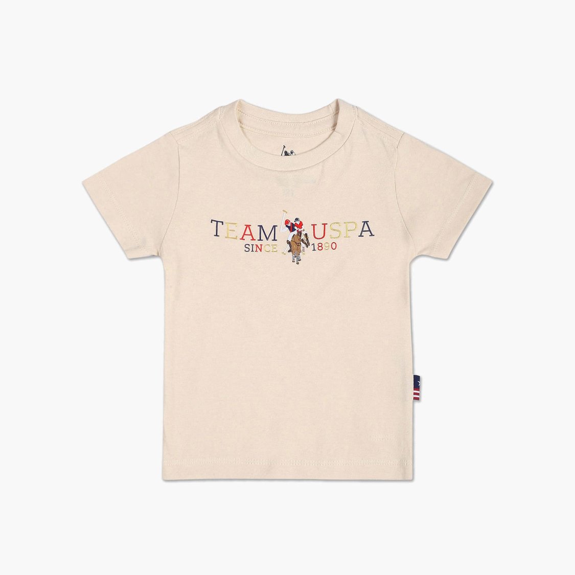 U.S. POLO ASSN. KIDS Boys Brand Printed T-shirt