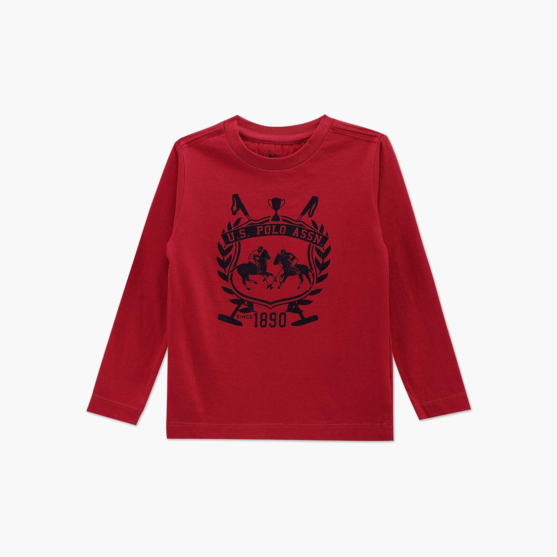 U.S. POLO ASSN. KIDS Boys Graphic Printed T-shirt