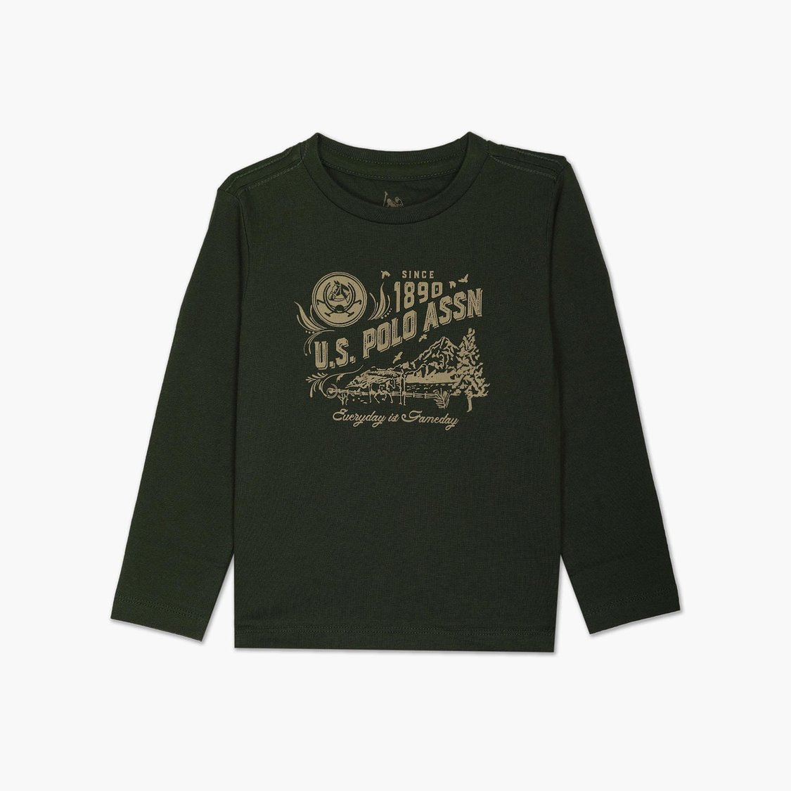 U.S. POLO ASSN. KIDS Boys Brand Printed T-Shirt - Pack Of 2