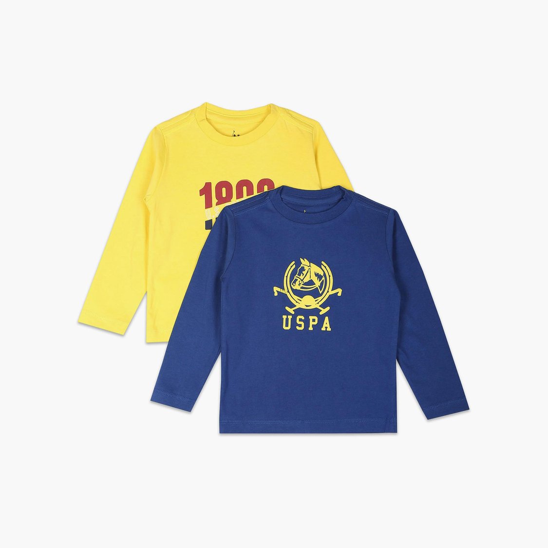 U.S. POLO ASSN. KIDS Boys Printed T-Shirt - Pack Of 2