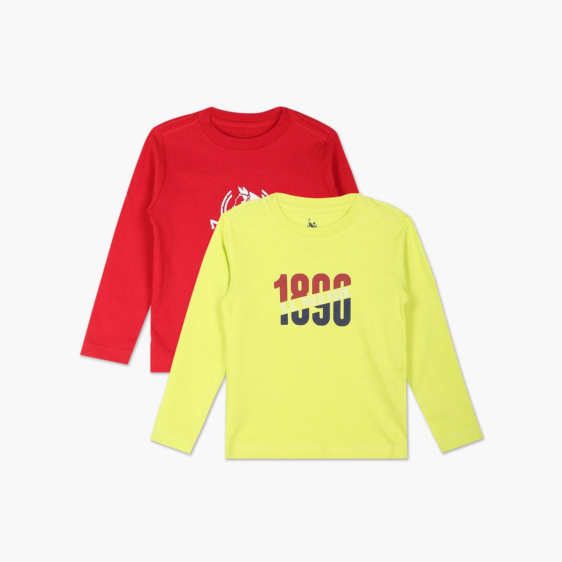 U.S. POLO ASSN. KIDS Boys Printed T-shirt- Pack Of 2