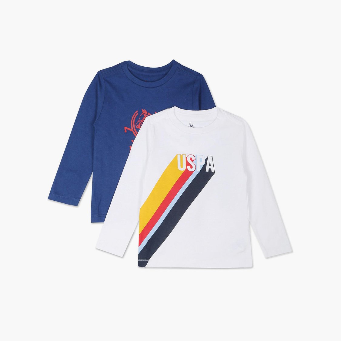 U.S. POLO ASSN. KIDS Boys Printed T-shirt- Pack Of 2