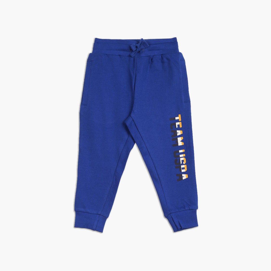 U.S. POLO ASSN. KIDS Boys Brand Print Joggers