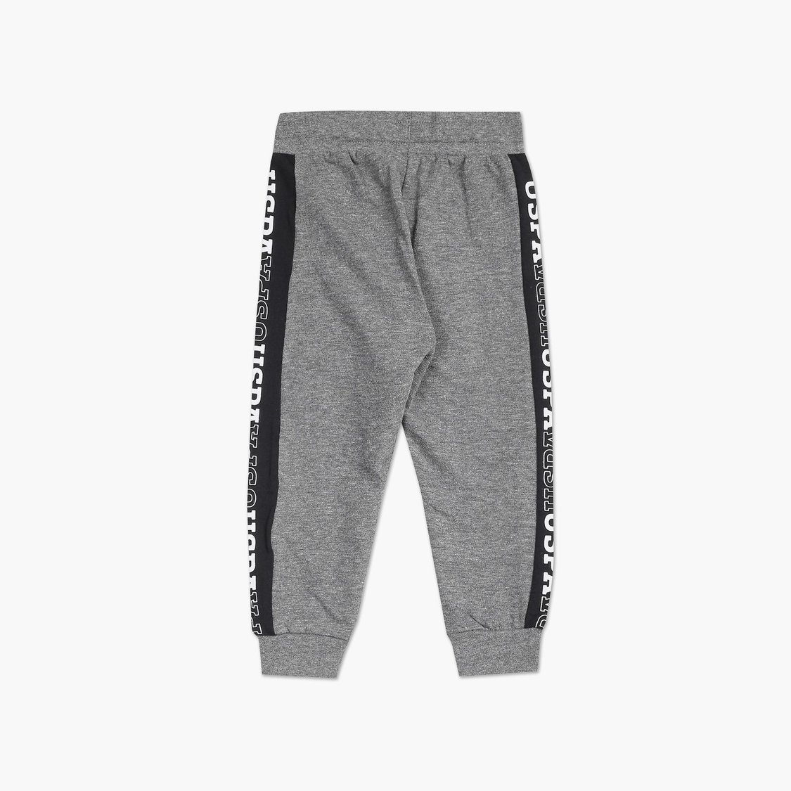 U.S. POLO ASSN. KIDS Boys Brand Taped Joggers