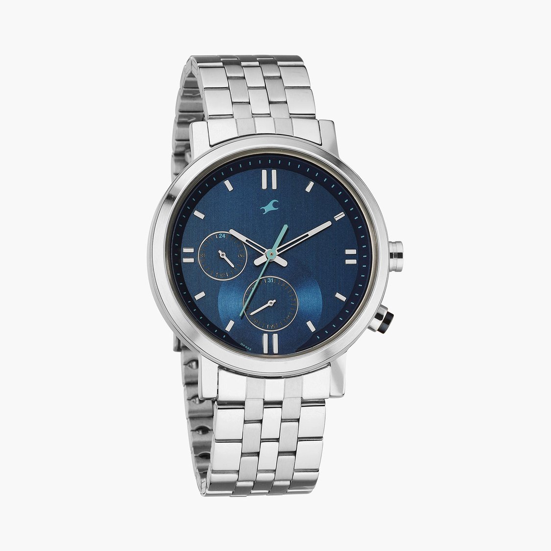 Buy FASTRACK Tick Tock Men Multifunction Watch with Metal Strap 3287KM05 from Fastrack at just INR 3795.0