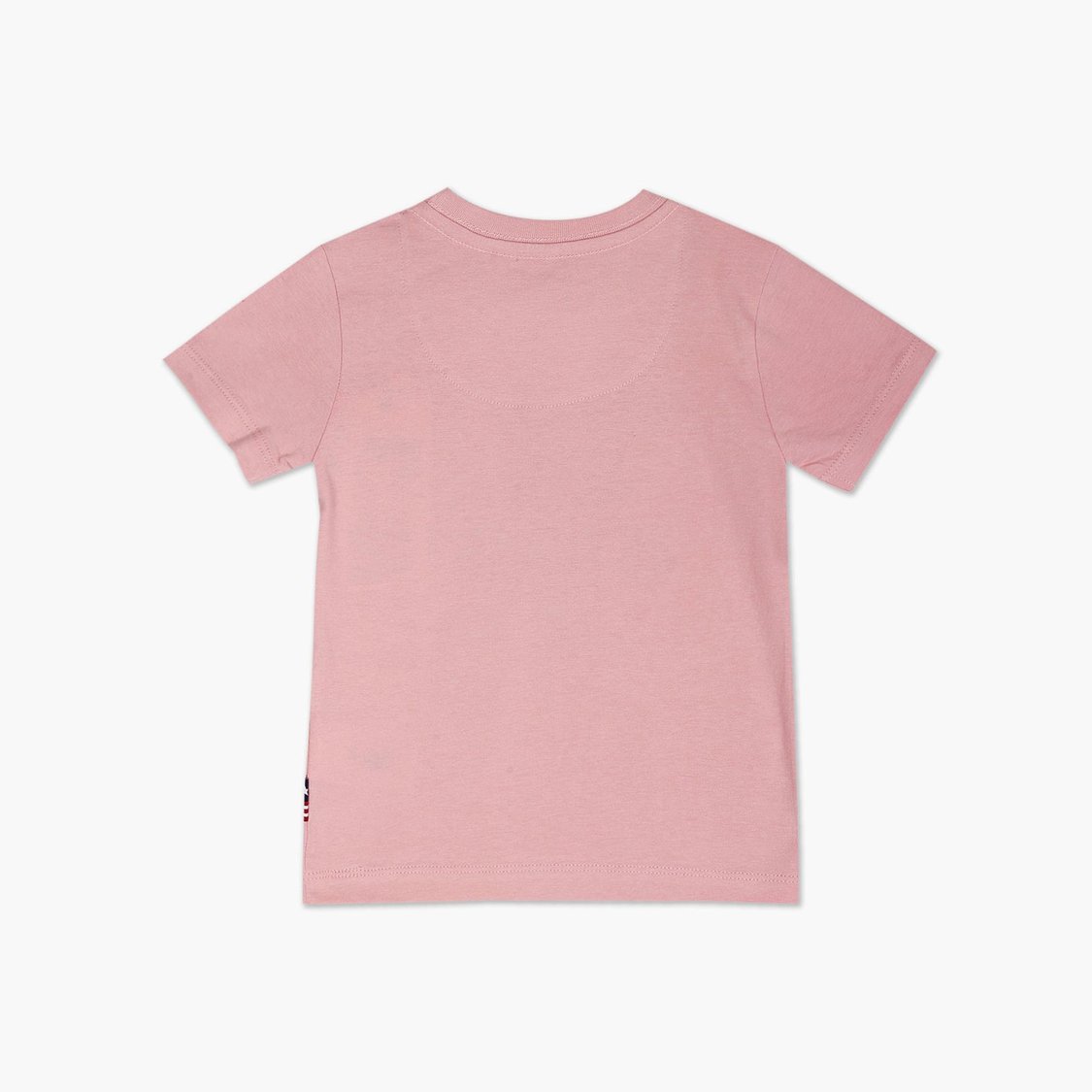 U.S. POLO ASSN. KIDS Boys Typographic Printed Cotton Regular Fit T-shirt