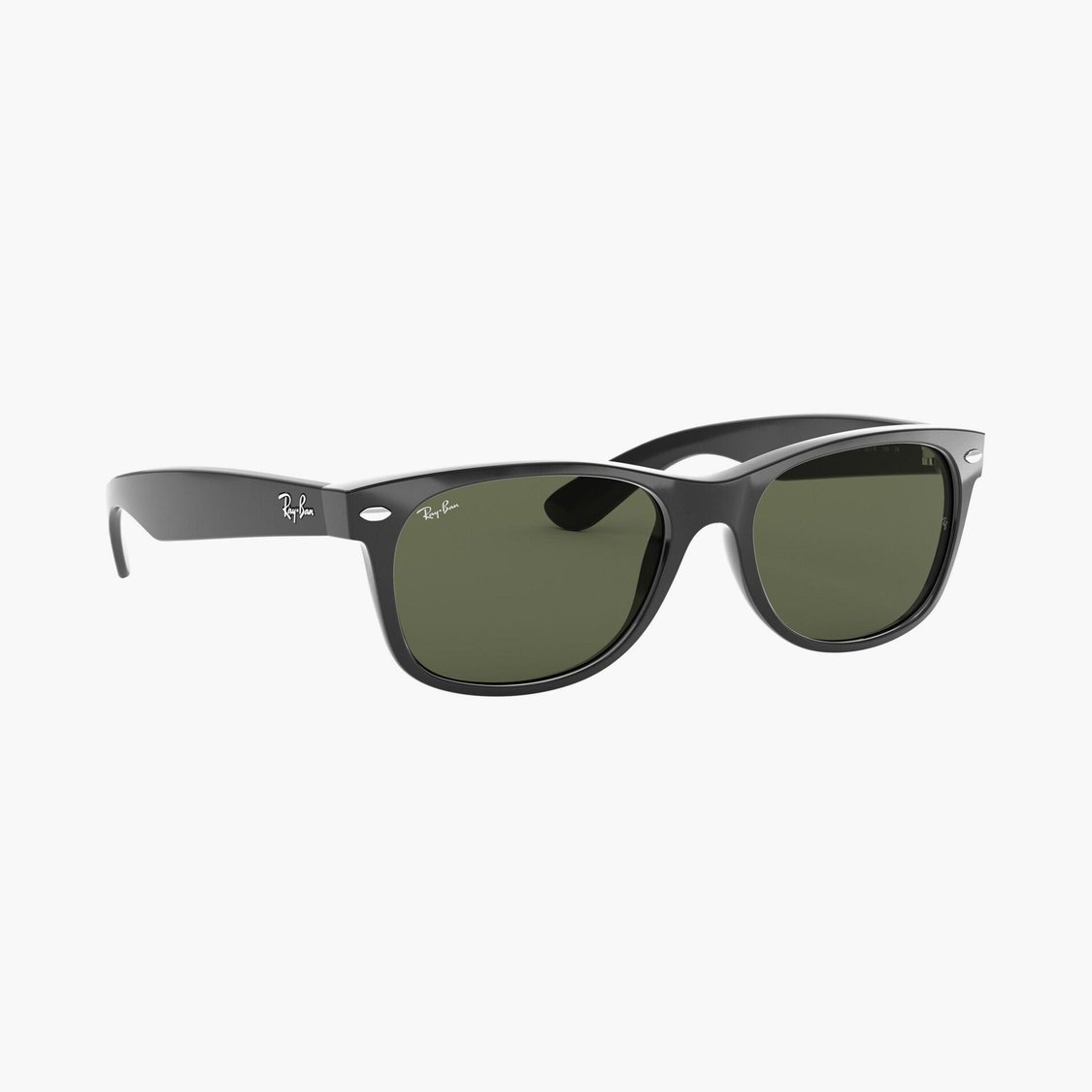 RAY-BAN Men Solid Wayfarer Sunglasses - RB2132-901L-55