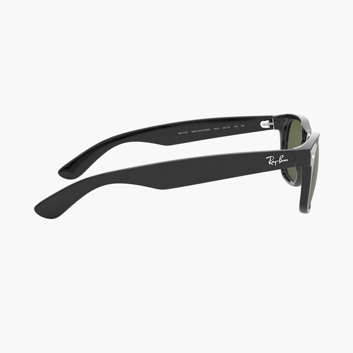 RAY-BAN Men Solid Wayfarer Sunglasses - RB2132-901L-55