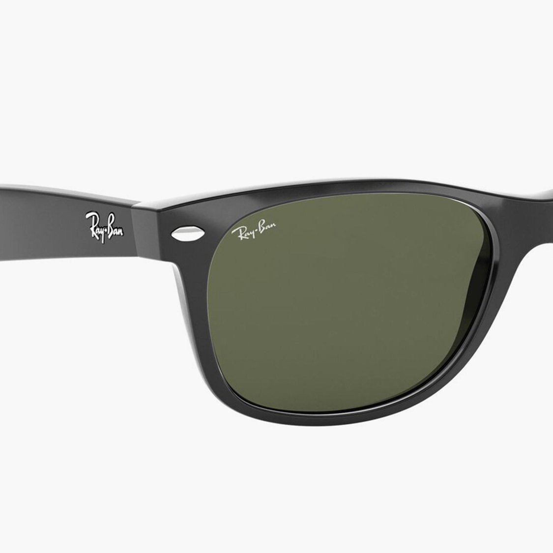 RAY-BAN Men Solid Wayfarer Sunglasses - RB2132-901L-55