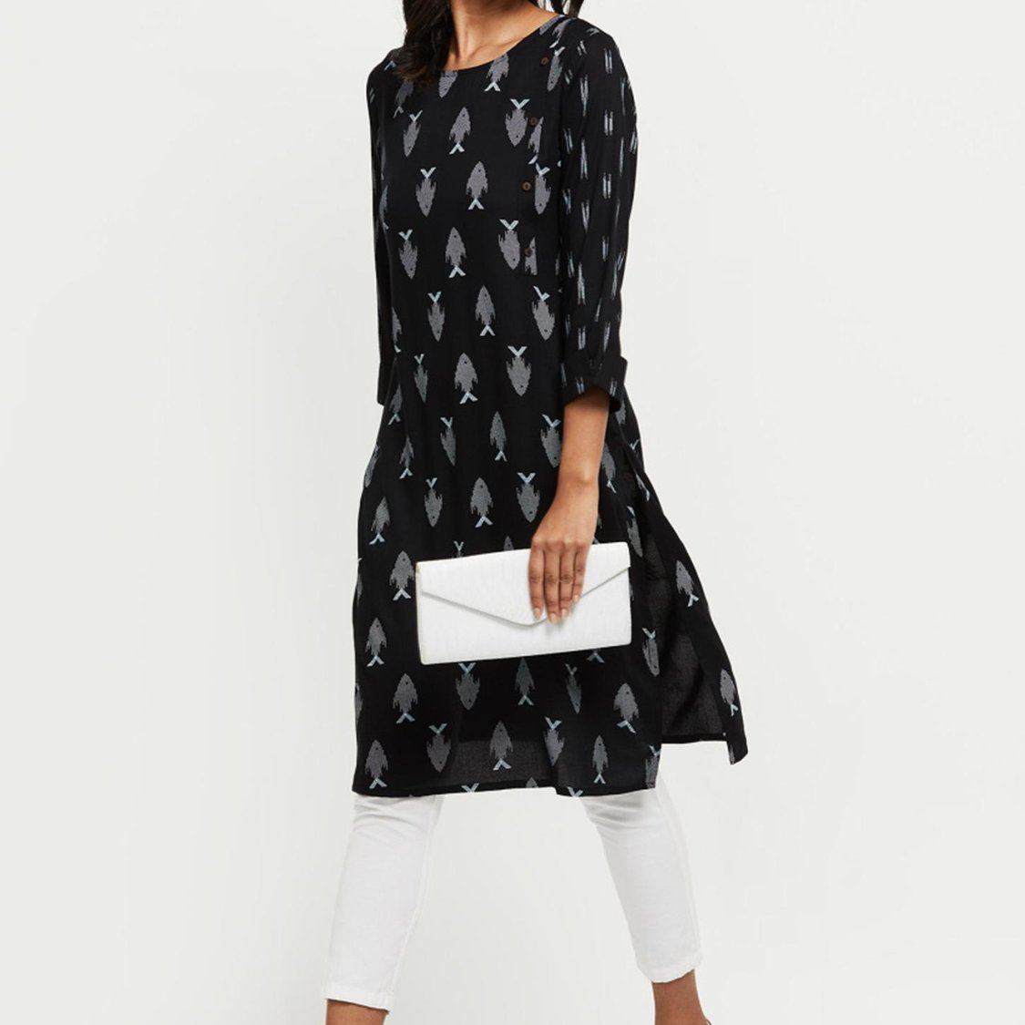 MAX Women Printed Straight Kurta