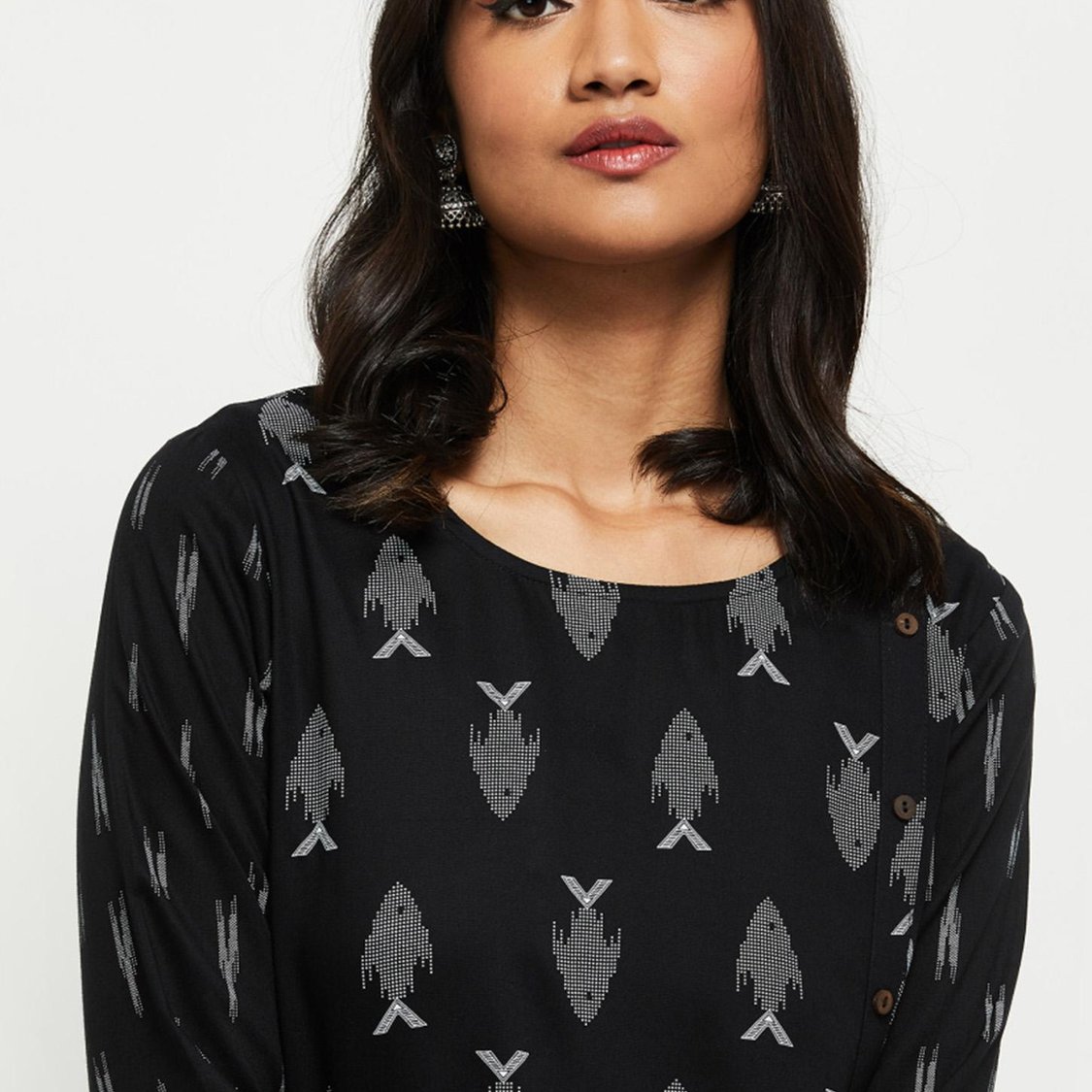 MAX Women Printed Straight Kurta
