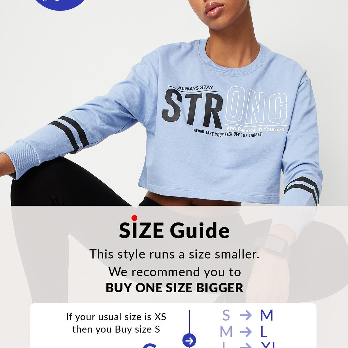 Women Typographic Printed Cropped T-Shirt