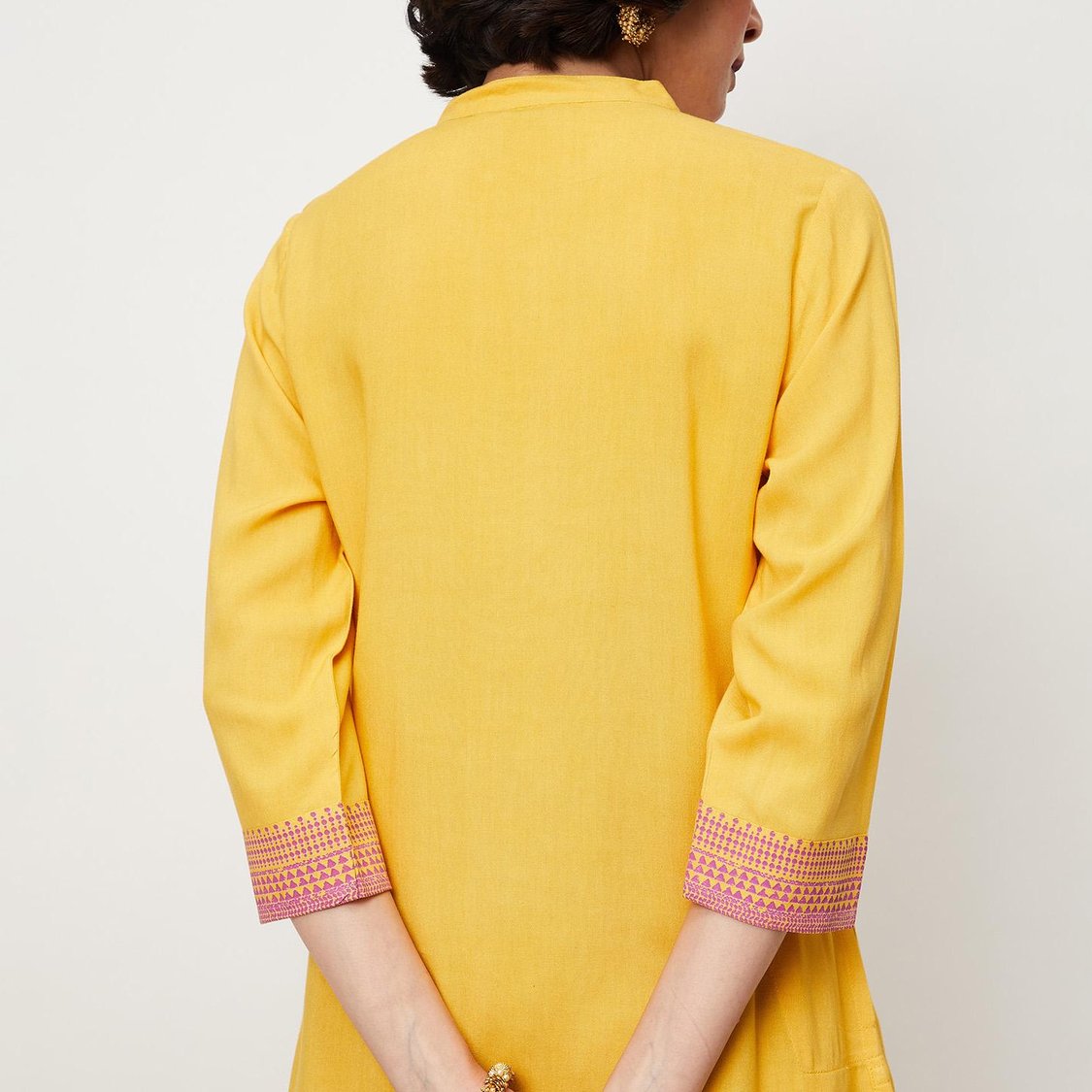 Women Printed Straight Kurta with Pocket