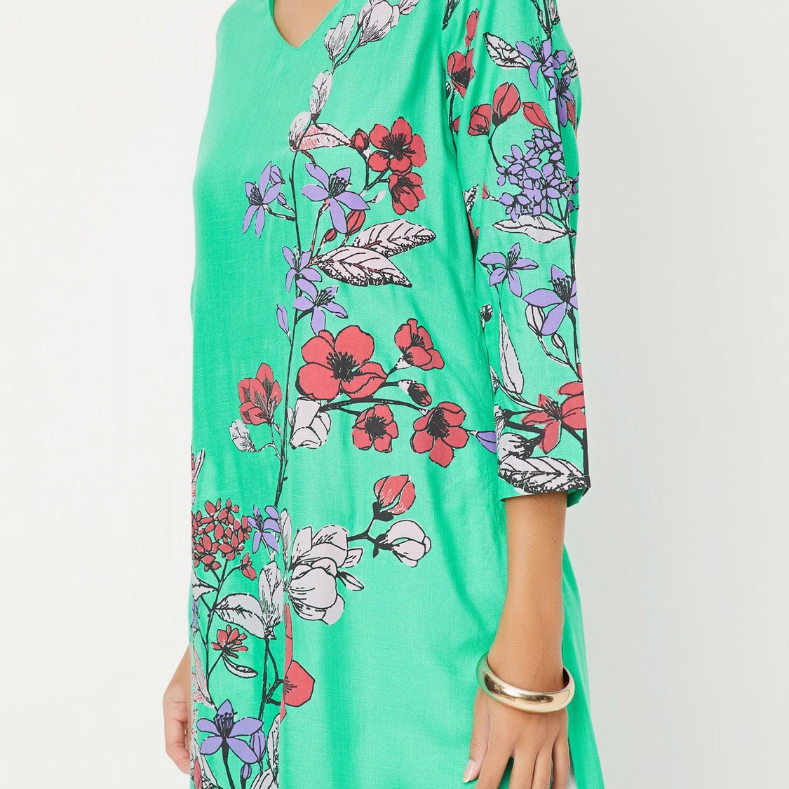 Women Printed Straight Kurta