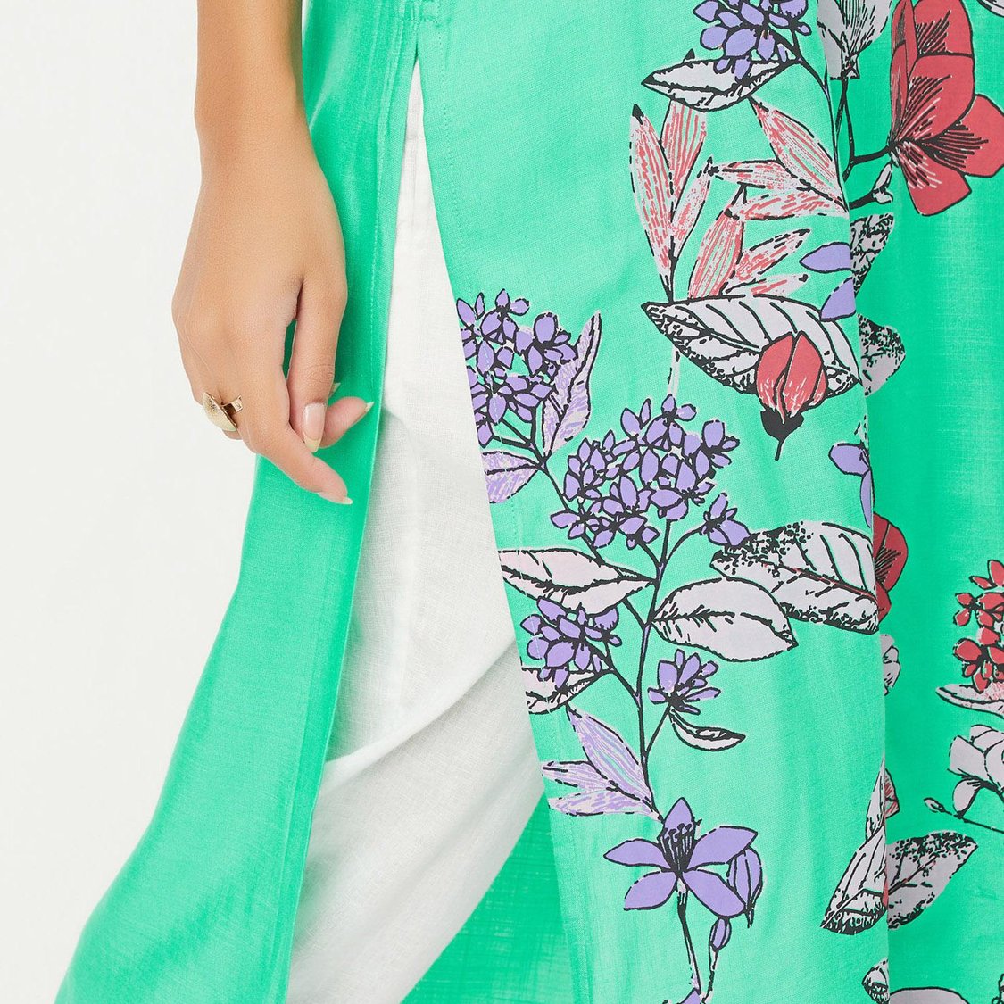 Women Printed Straight Kurta