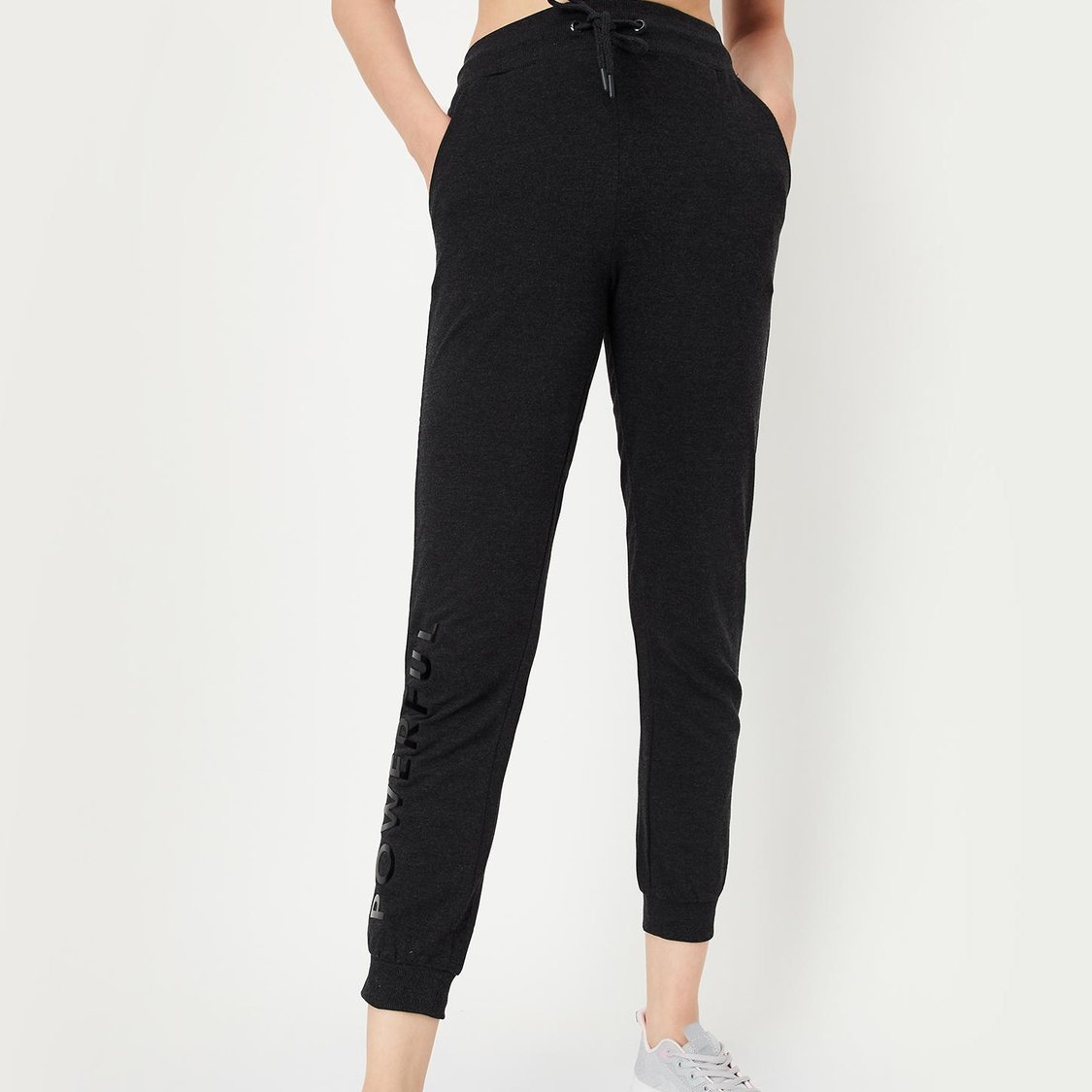 Women Typographic Printed Joggers