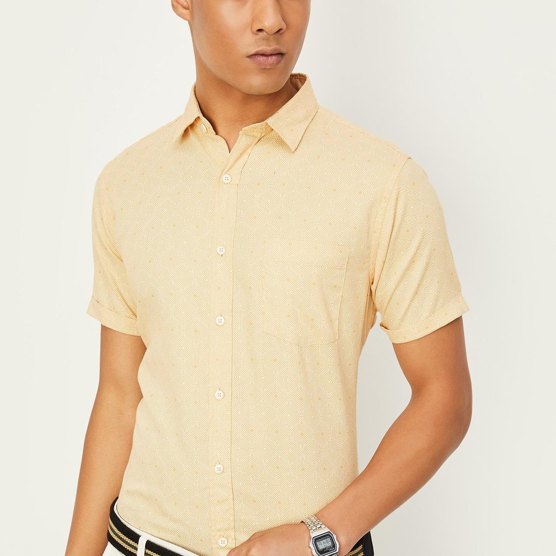 Men Regular Fit Printed Shirt