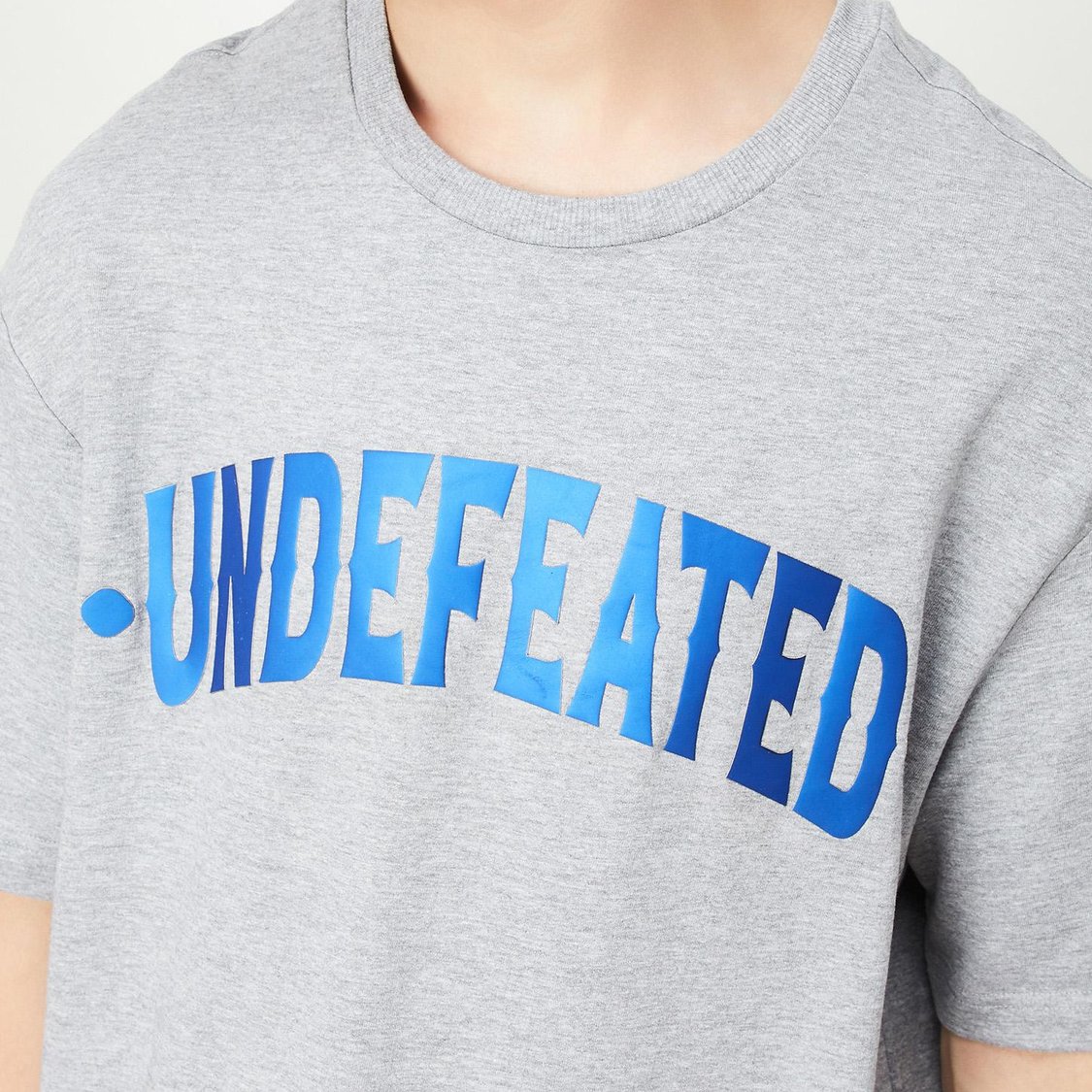 Men Oversized Typographic Print T-shirt