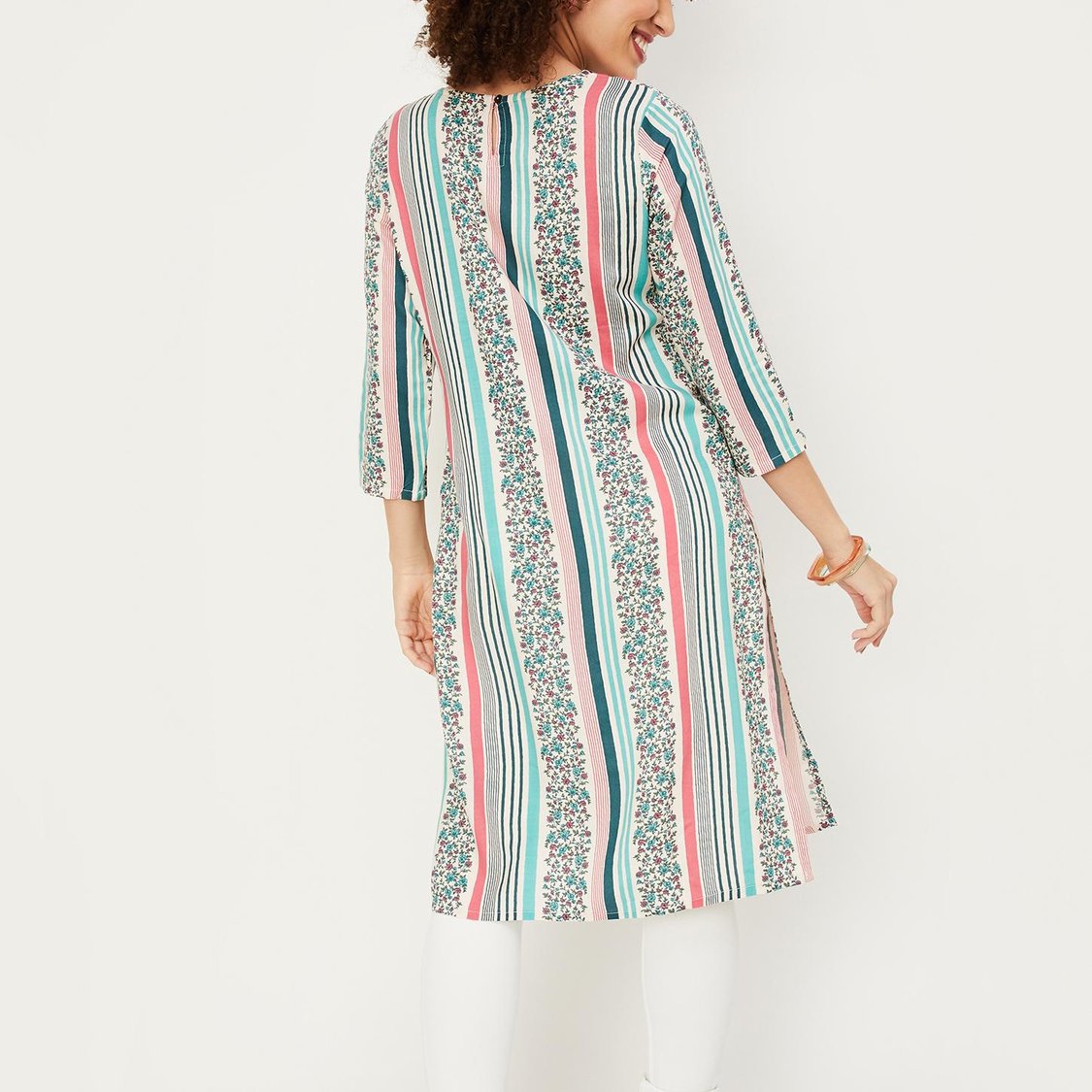Women Printed Straight Kurta