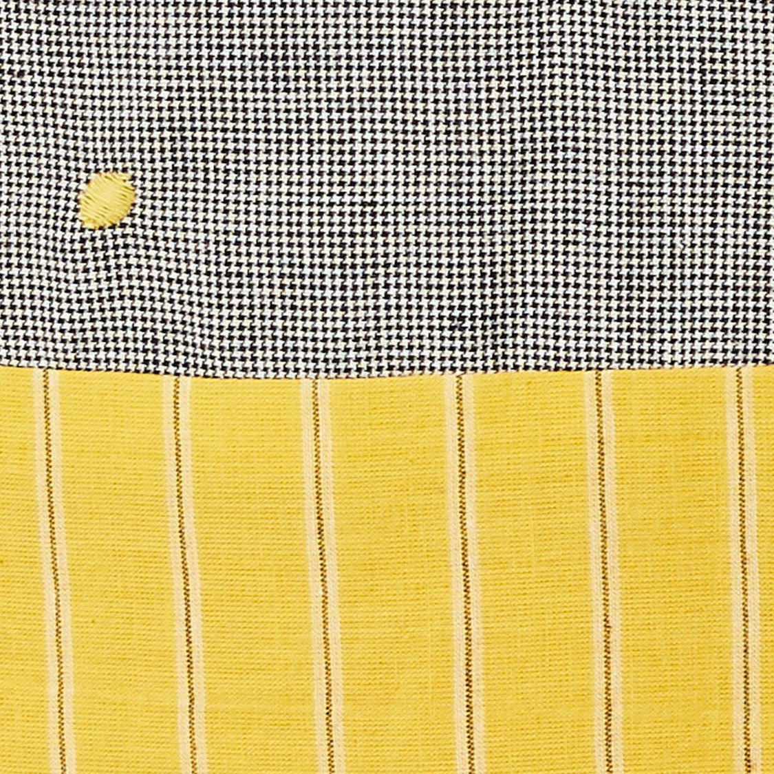 Women'S Yellow & White Striped Straight Kurta main image 0