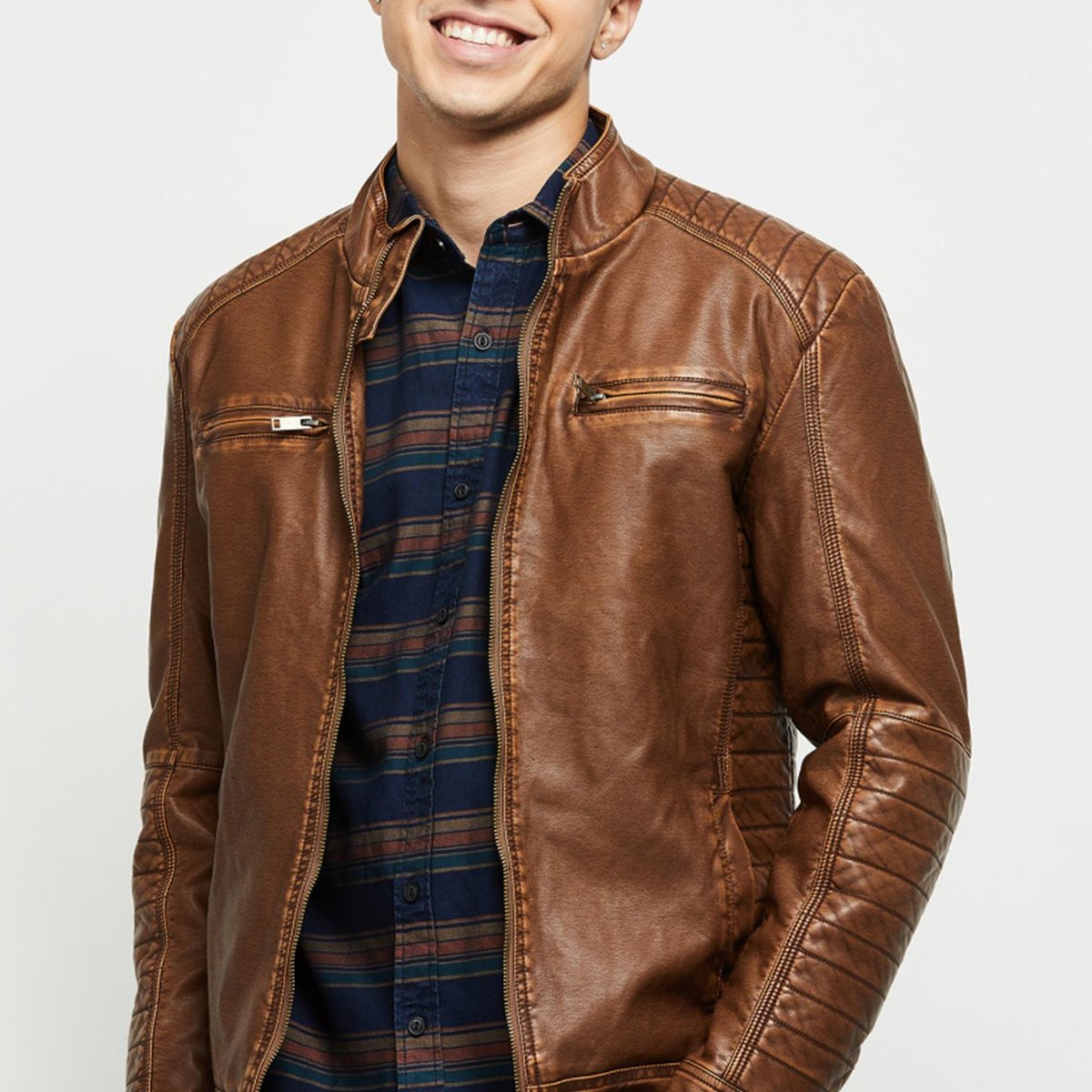 HEAVYWOOL SPORTS JACKET 【BUFFALO BROWN】 Buy Brown Jackets & Coats for Men by Buffalo Online | Ajio.com