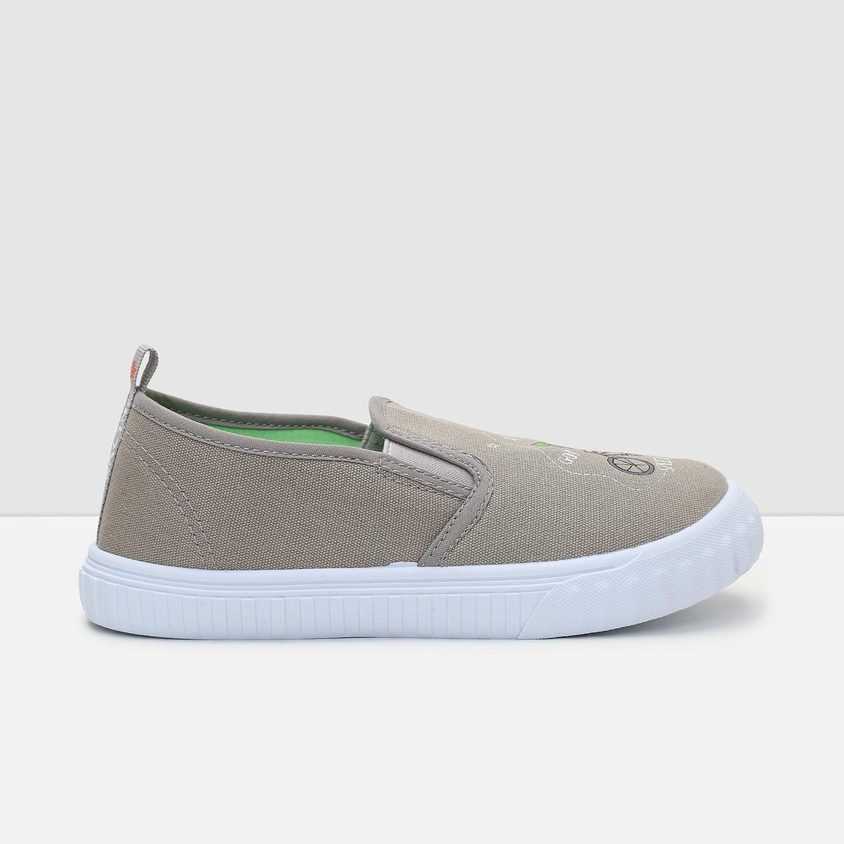 Kids slip on canvas shoes best sale