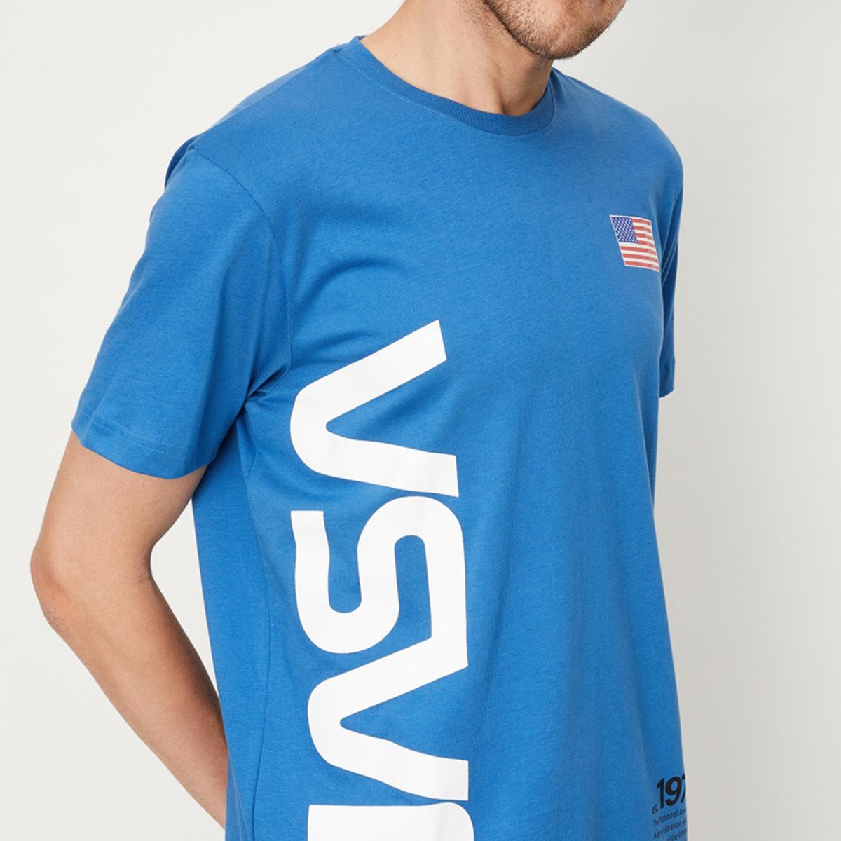 Football Shirt Nike Nasa Tee Buy Men Nasa Printed Slim Fit T-shirt