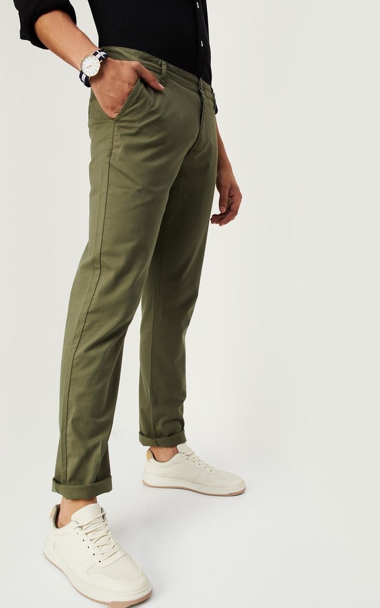 Chino Pantalon Vert Homme Slim Pantalon Chino Vert Buy Men Slim