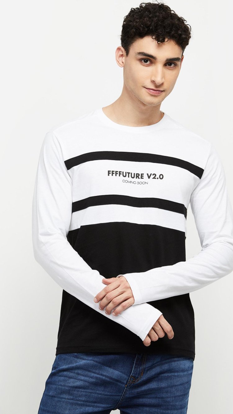 Mellow Dress 、Long Sleeve T-shirt 1000011693495-White-WHITE-